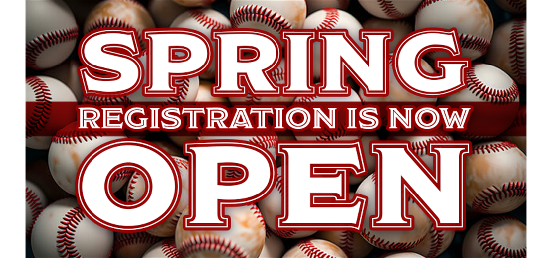 Spring Registration is Now Open